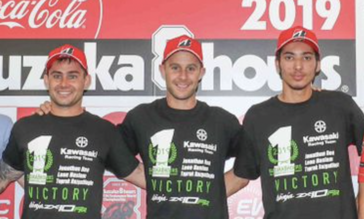 Leon Haslam, Jonathan Rea, Toprak Razgatlioglu, 2019 Suzuka 8 Jam